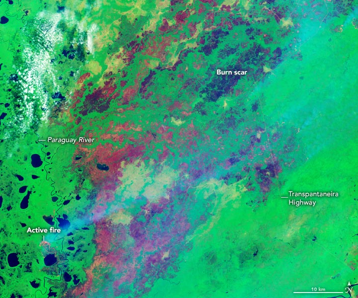 Pantanal Burn Scars 2020 Annotated