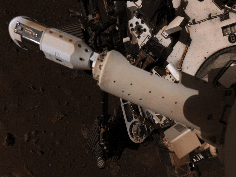 Perseverance Mars Rover Deploys Wind Sensor