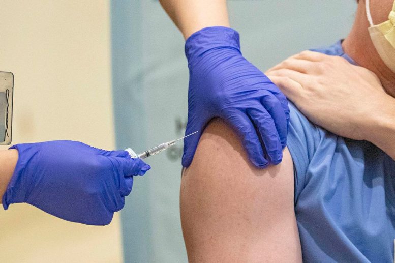 Person Getting Vaccine