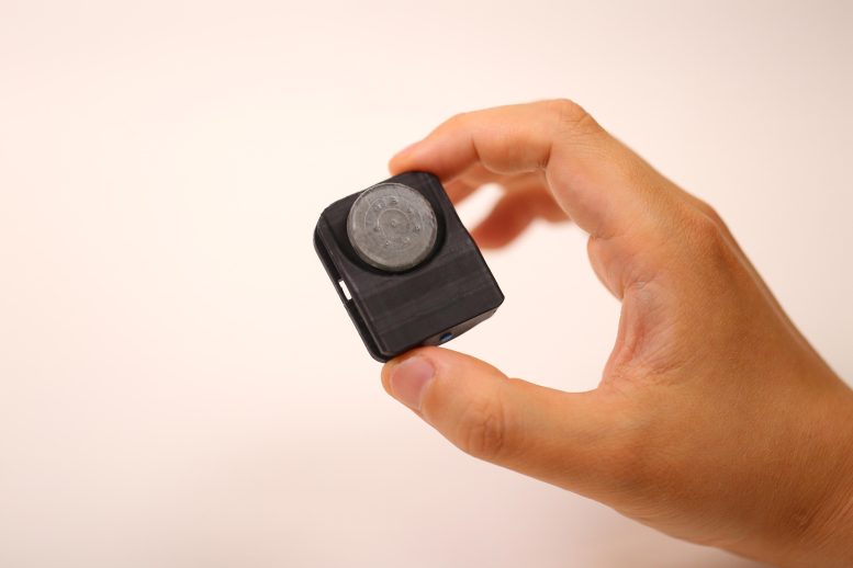 Person Holding the Wearable Device