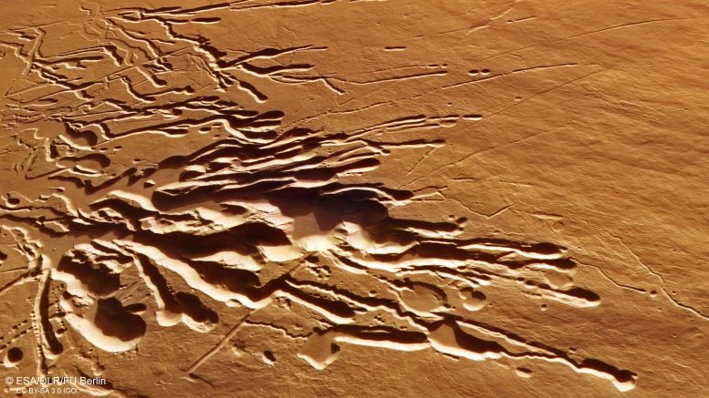 Perspective View of Ascraeus Mons