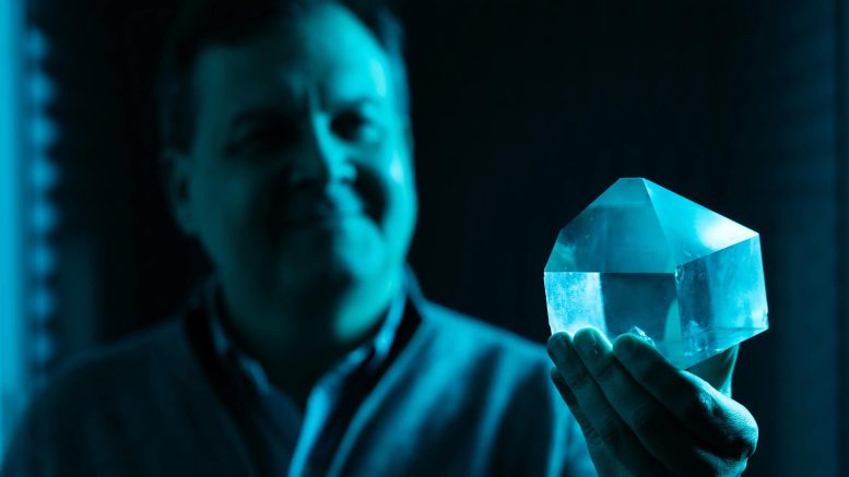 Peter Vekilov Holding Crystal
