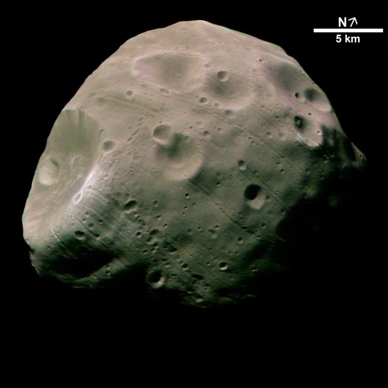 Phobos in Color
