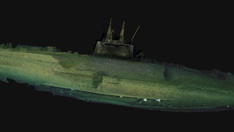 Photogrammetric Reconstruction of the Submarine USS F 1