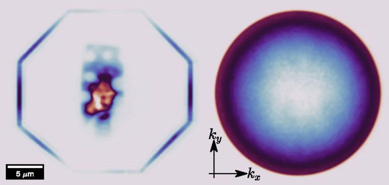Photoluminescence Image of Hexagonal Boron Nitride