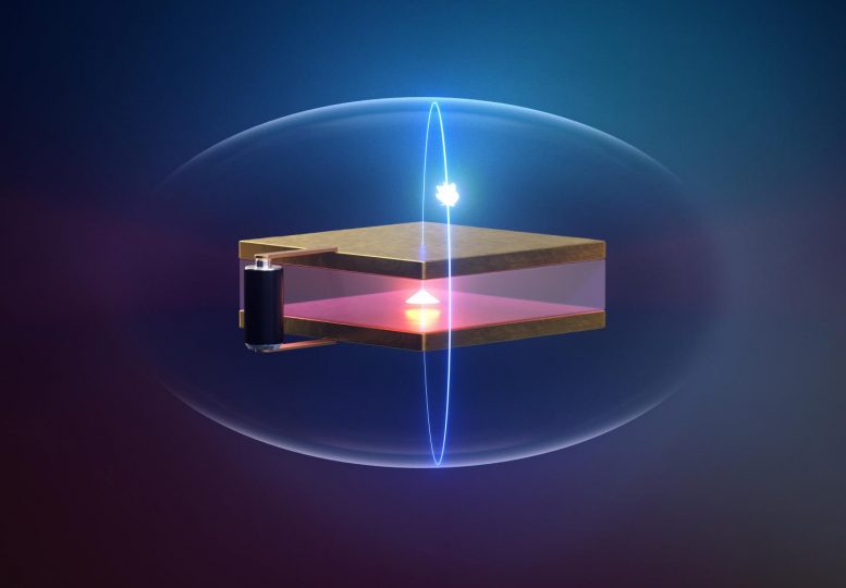 Photon Is Emitted and Reabsorbed by An Artificial Atom