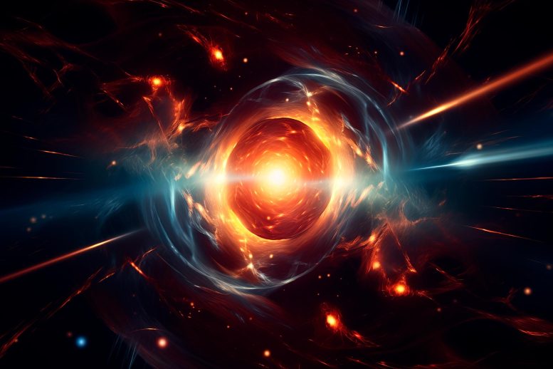 Photon Particle Physics Collision Art