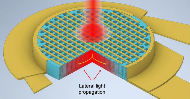 Photon Trapping Micro Nano Sized Holes in Silicon