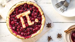 Pi Symbol Cherry Pie