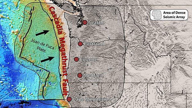 Pieces of Mantle Found Rising Under Cascadia Fault
