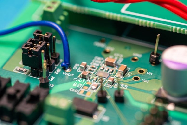 Piezoelectric Power Converter Printed Circuit Board