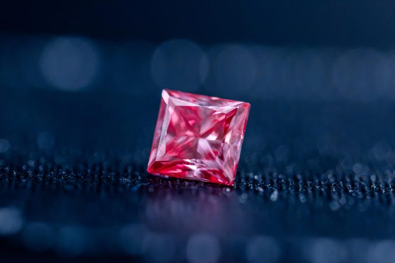 Pink Diamond for Quantum Technology