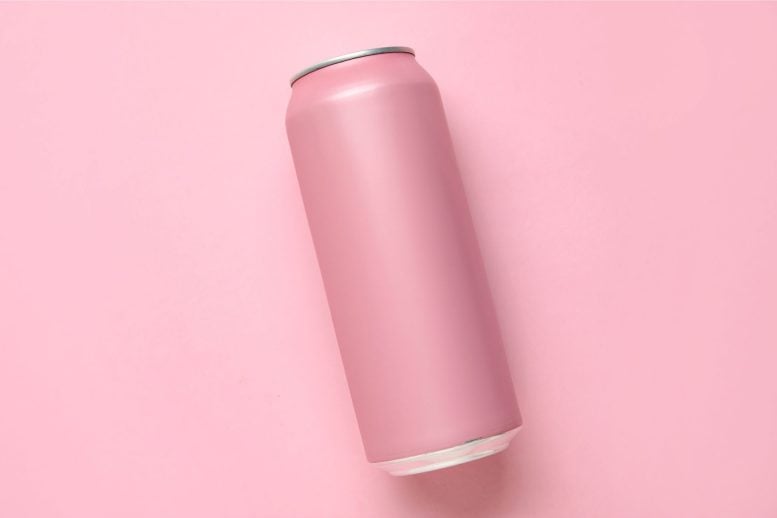 Pink Soda Can