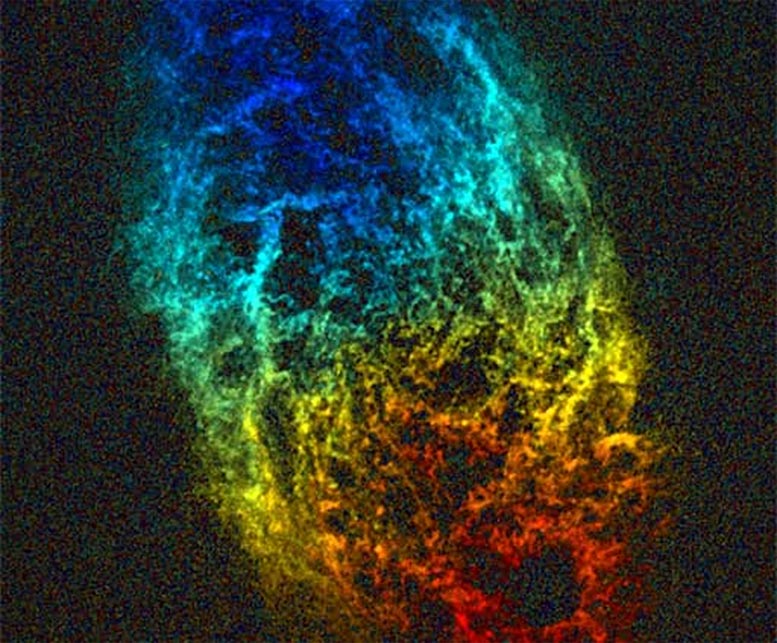 Pinwheel Galaxy M33 Rainbow