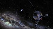 Pioneer spacecraft heading into interstellar space