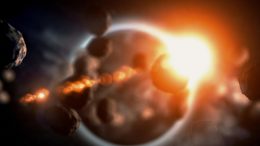 Planet Asteroid Bombardment