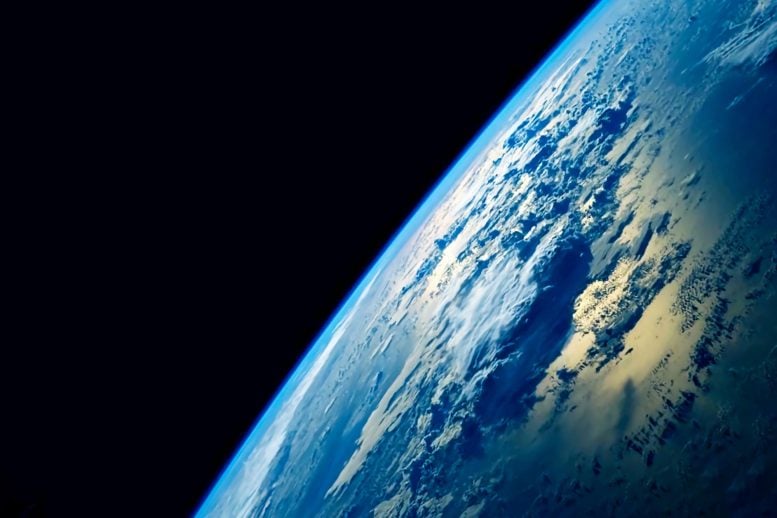 Planet Earth Atmosphere From Space