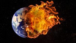 Planet Earth on Fire