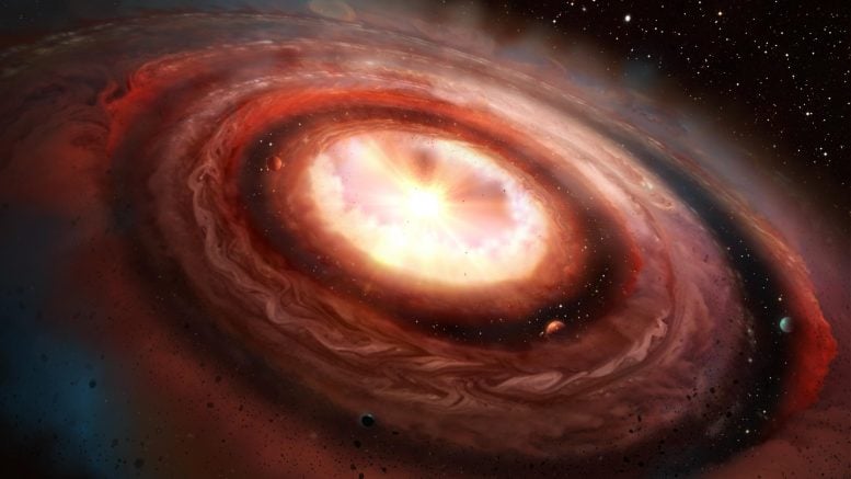 Planet Formation Dusty Protoplanetary Disk