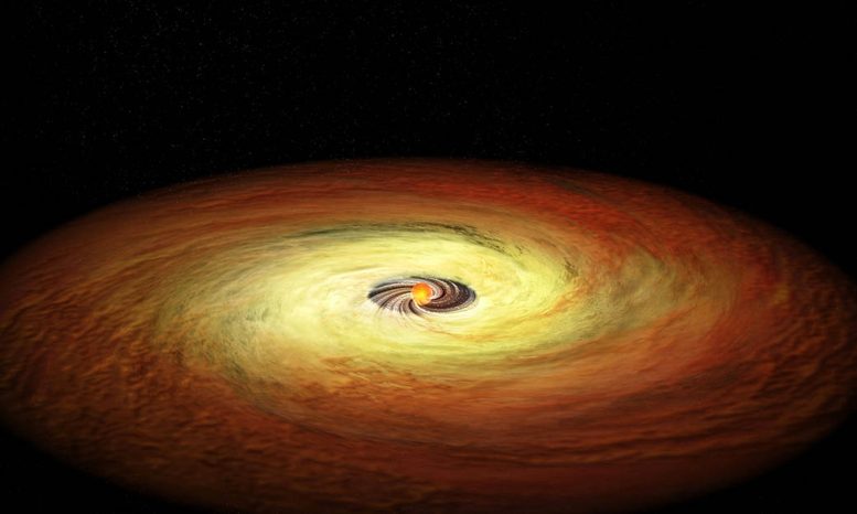 Planet Forming Disk Around Low Mass Star