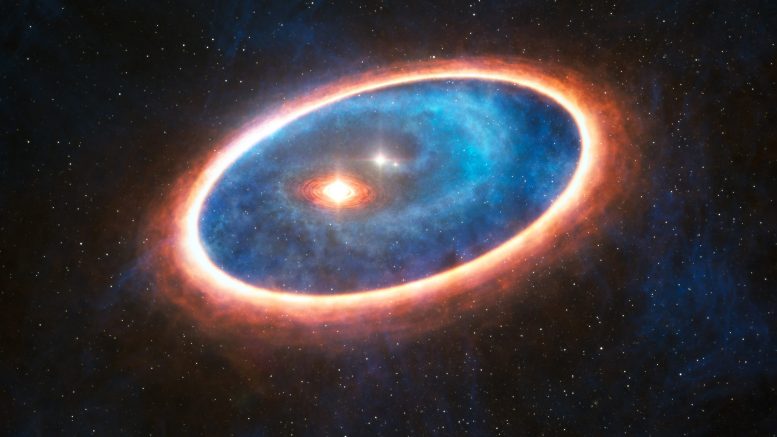 Planet Forming Lifeline Discovered in a Binary Star System