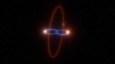 Planets Perfect Loop Planet Found Orbiting Two Stars at a Perfect 90-Degree Angle