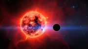 Planet Red Dwarf Star Concept Art
