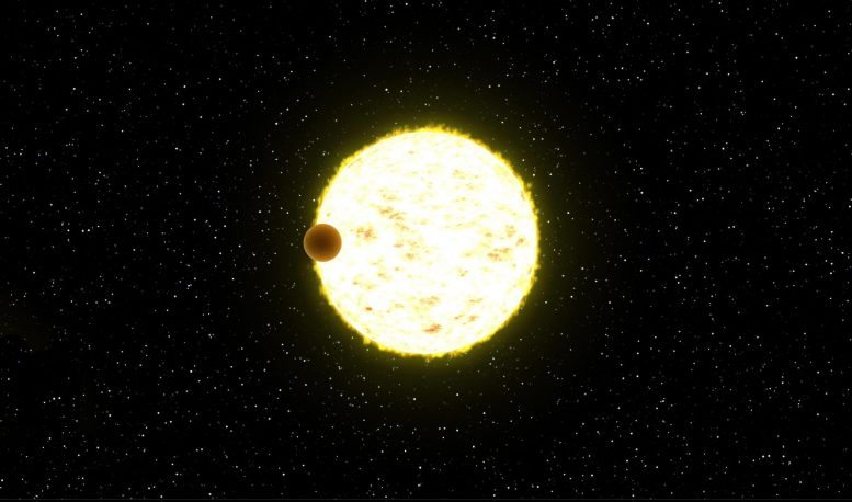 Planet Transiting Host Star