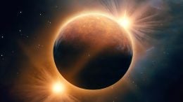 Planet With Two Suns Illustration
