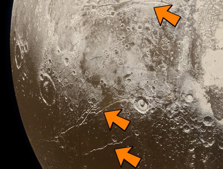 Pluto Extensional Faults