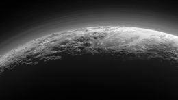Pluto's Majestic Mountains