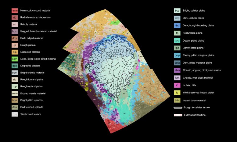 Pluto’s Sputnik Planum Region is Mapped