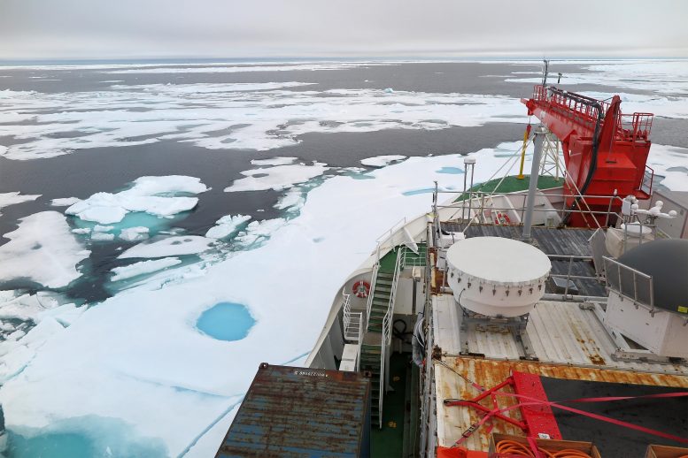 Polarstern Icebreaker in Wandel Sea