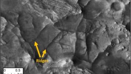 Polygonal Ridge Network on Mars