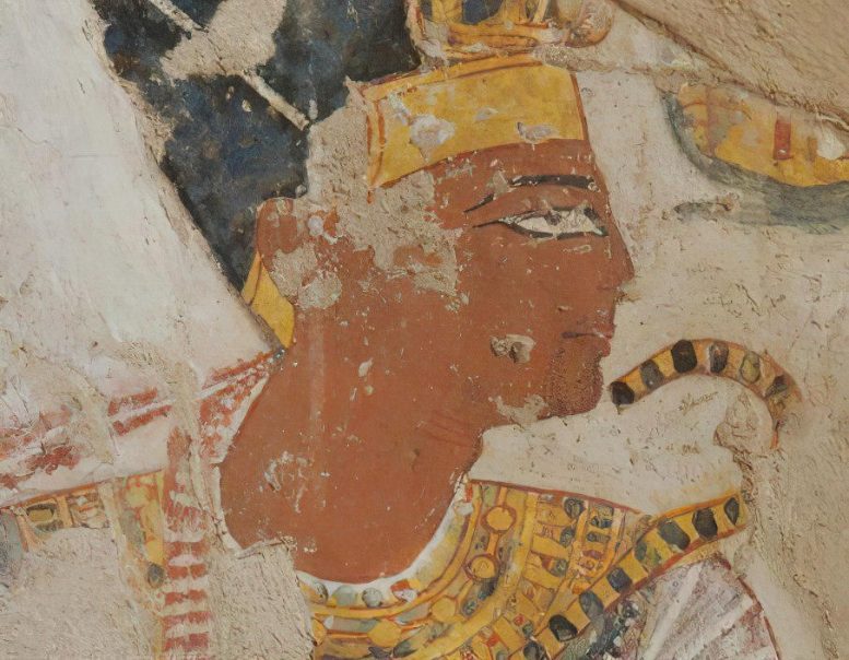 Portrait of Ramses II From the Tomb of Nakhtamon