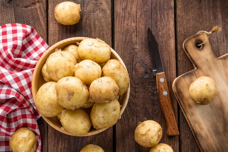 Potatoes in a Bowl
