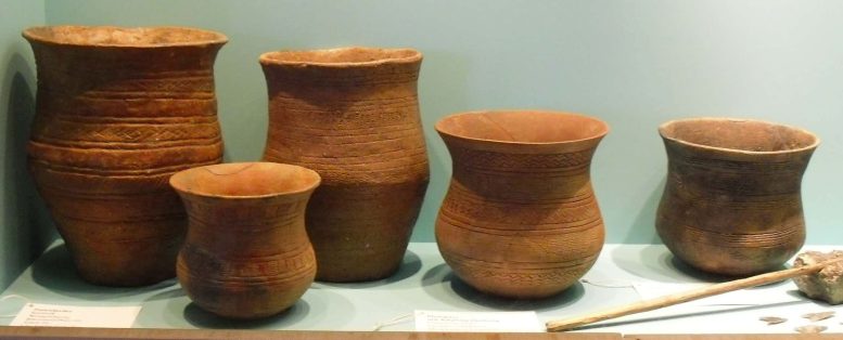 Pottery Made by the Bell Beaker People