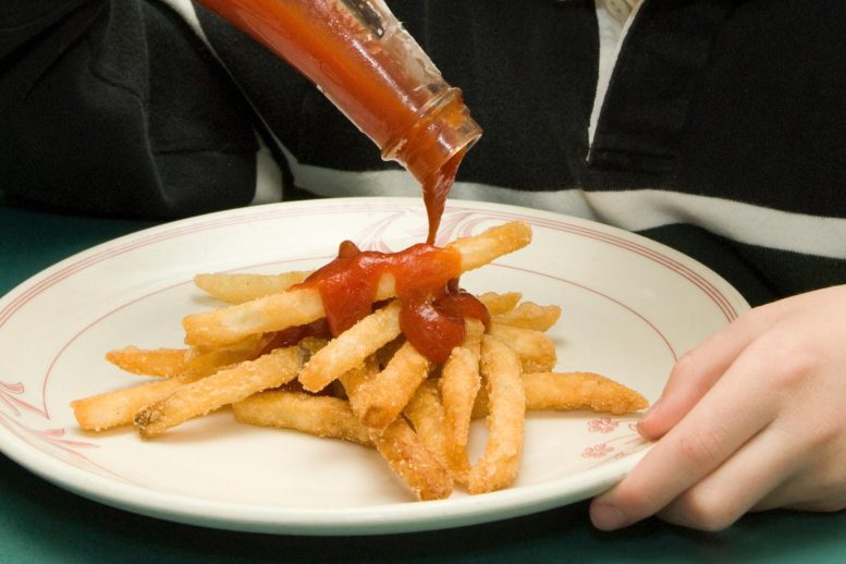 Pouring Ketchup