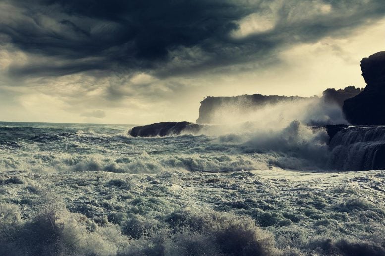 Powerful Coastal Ocean Storm