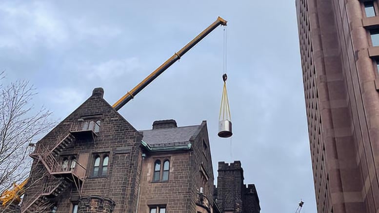 Potężny magnes nadprzewodzący został przeniesiony na Uniwersytet Yale