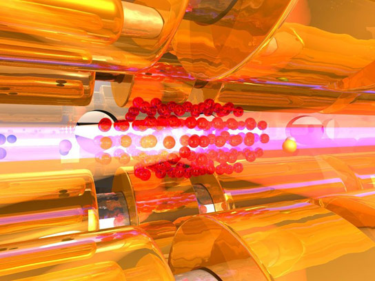 Precise Control of the Rotational Temperature of Molecular Ions