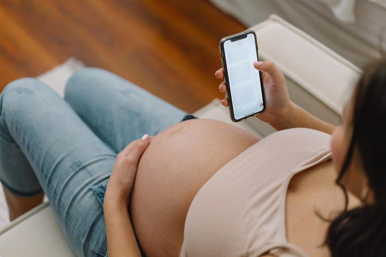 Pregnant Cell Phone