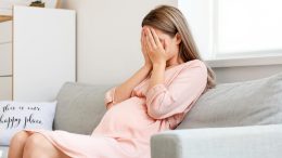 Pregnant Woman Sad Depressed