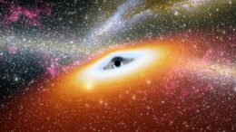 Primitive Central Black Dot Supermassive Black Hole