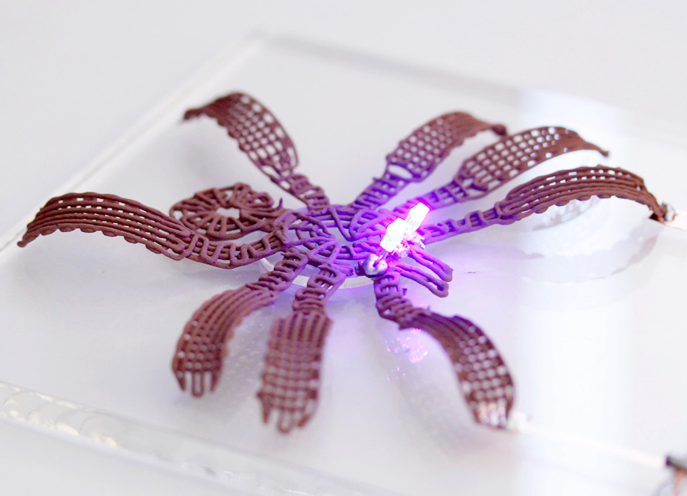 Metallic Gel Enables Shape-Shifting and Conductivity in 3D Prints