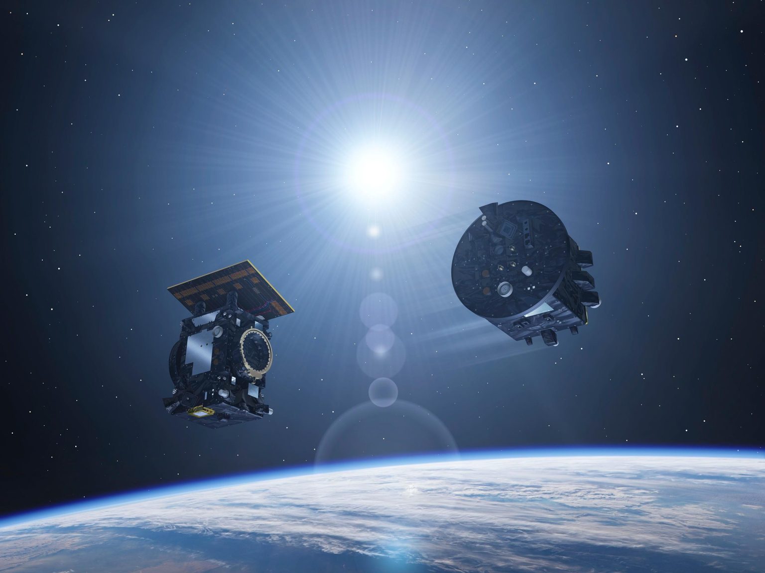 Breaking Free in Space: ESA’s Proba-3 Satellites Separate for Historic ...