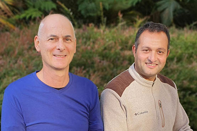 Professor Martin Stone and Dr Ram Bhusal