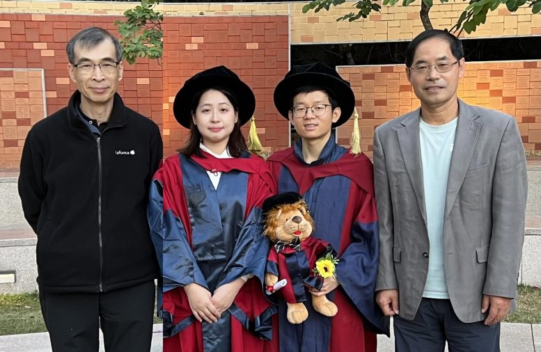 Professor Min Sun, Dr Dingyi Zhao, Dr Xiangsong Wang and Professor Guochun Zhao