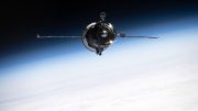 Progress 86 Cargo Craft Approaches Space Station