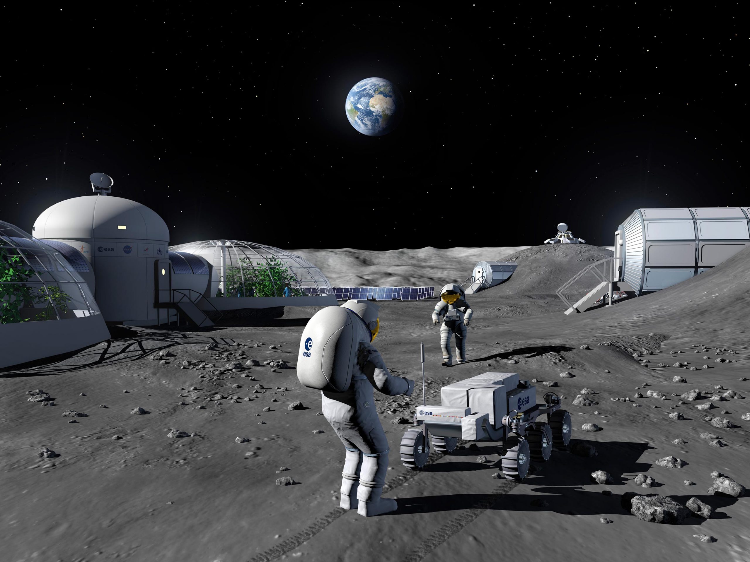 달의 토양은 달에 있는 우주인을 위한 산소와 연료를 생성하는 데 사용할 수 있습니다.